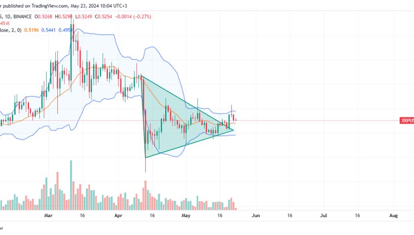 XRP daily chart for May 23