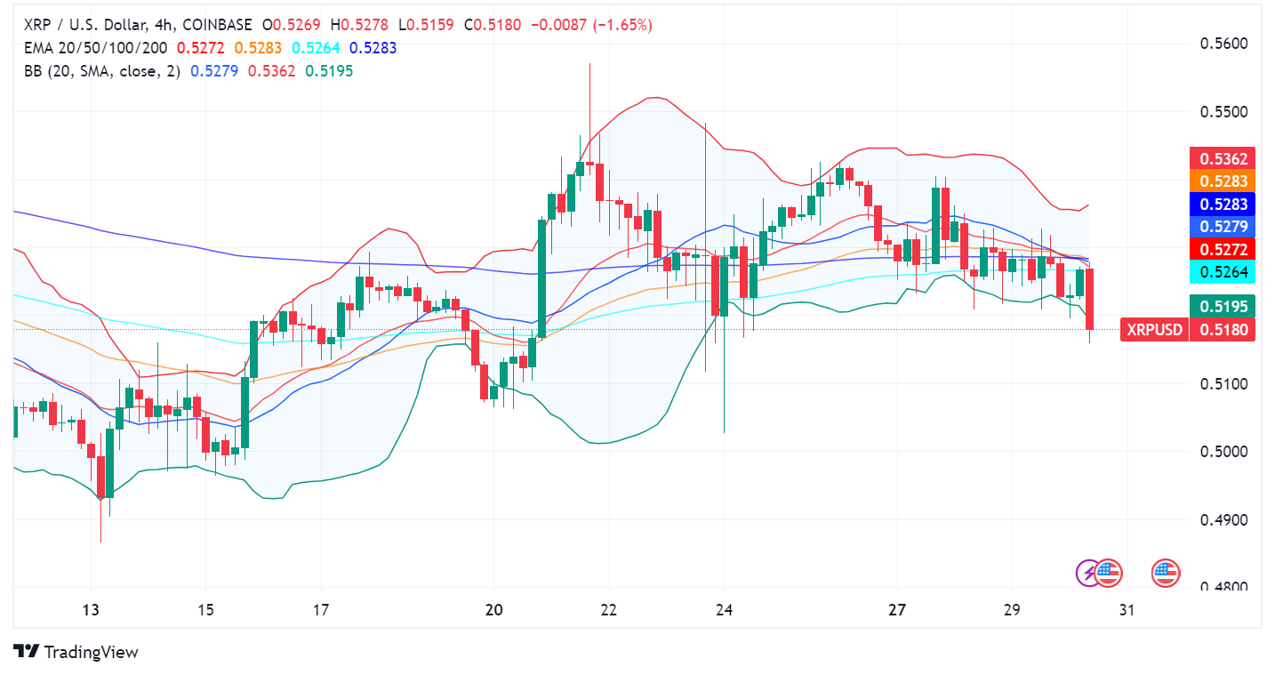 Ripple Battles SEC in Court, XRP Price Feels the Heat