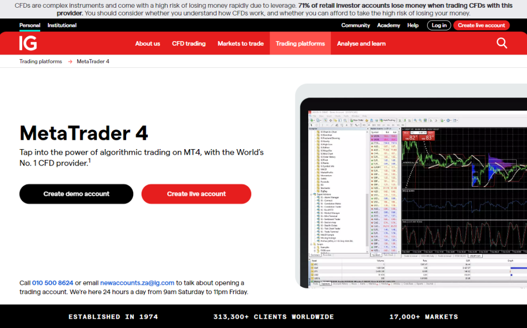 IG Trading Platforms