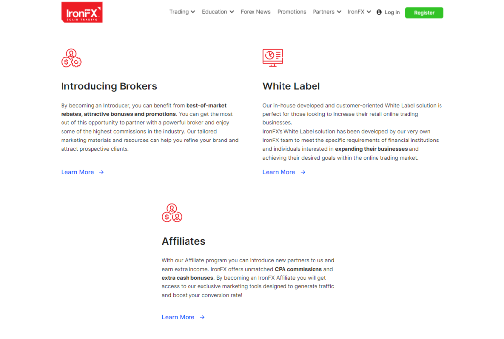How to Register an Affiliate Account with IronFX