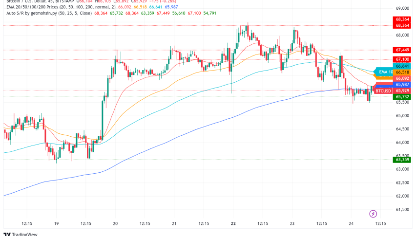 Bitcoin Consolidates Near $66K Amidst Mixed Signals