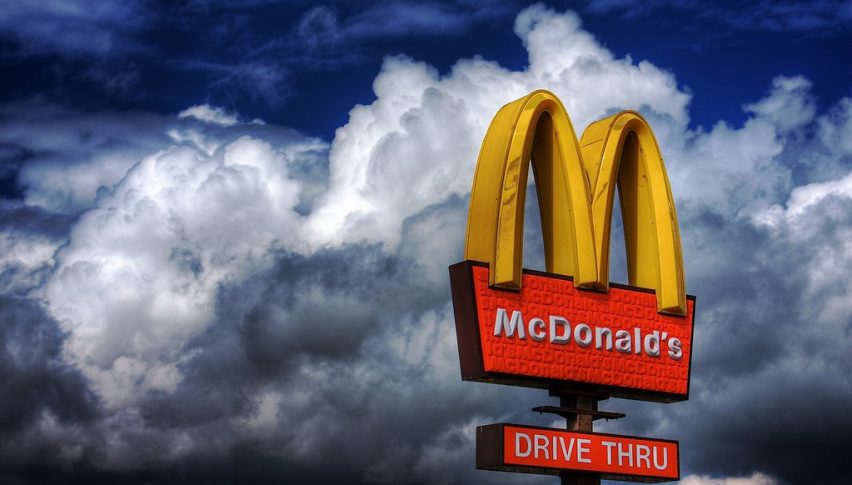 McDonald's earnings fall, but the MCD stock surges