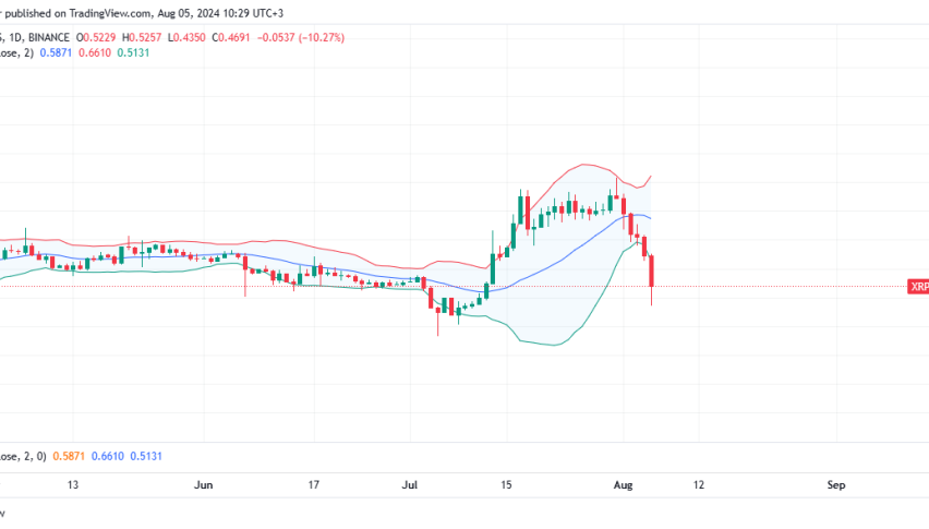 XRP Daily Chart for August 5