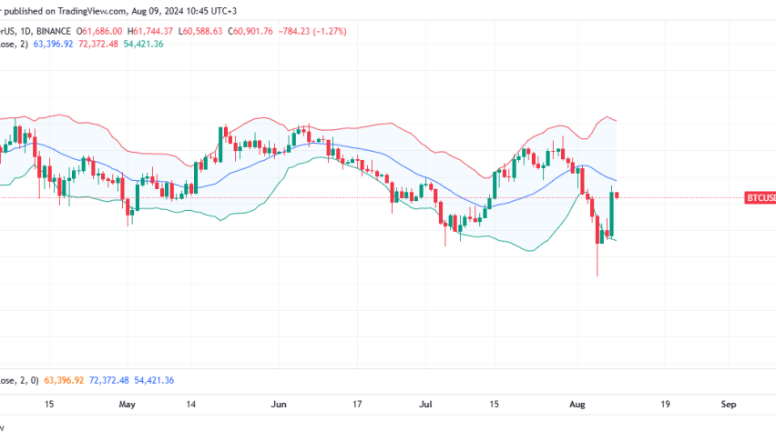 Bitcoin Daily Chart for August 9