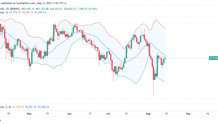 Bitcoin Daily Chart for August 14