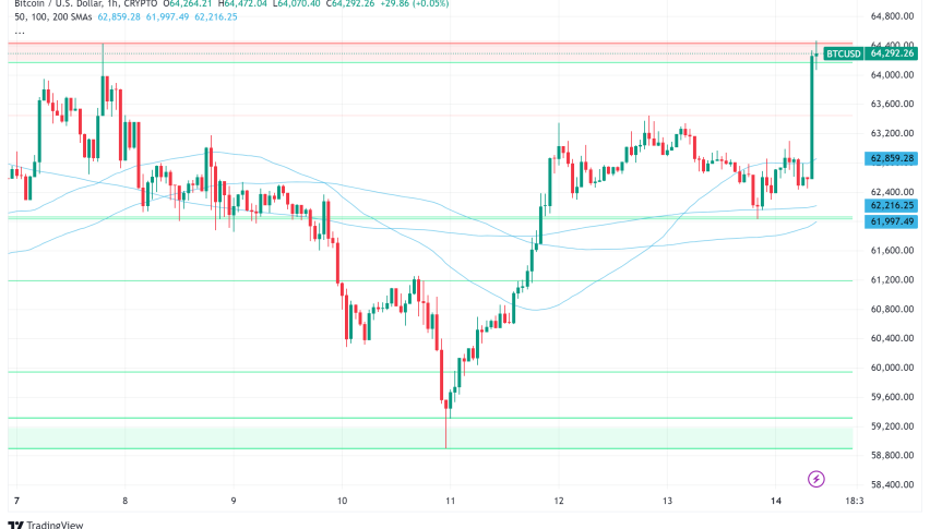 Bitcoin's Bullish Signals: Exchange Outflows Surge as Price Consolidates Under $65,000