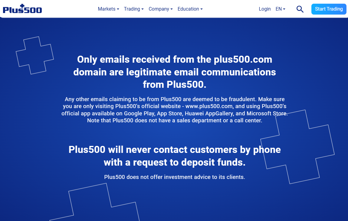 Minimum Deposit and Account Types