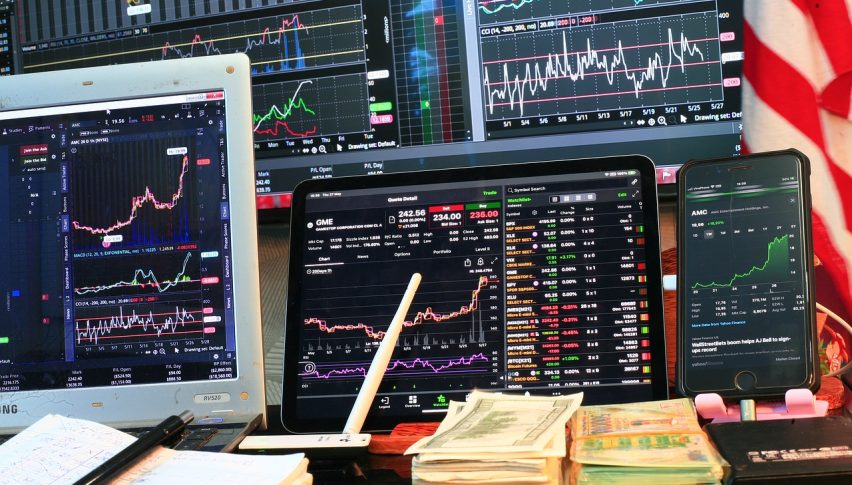Stock market bump after low day.
