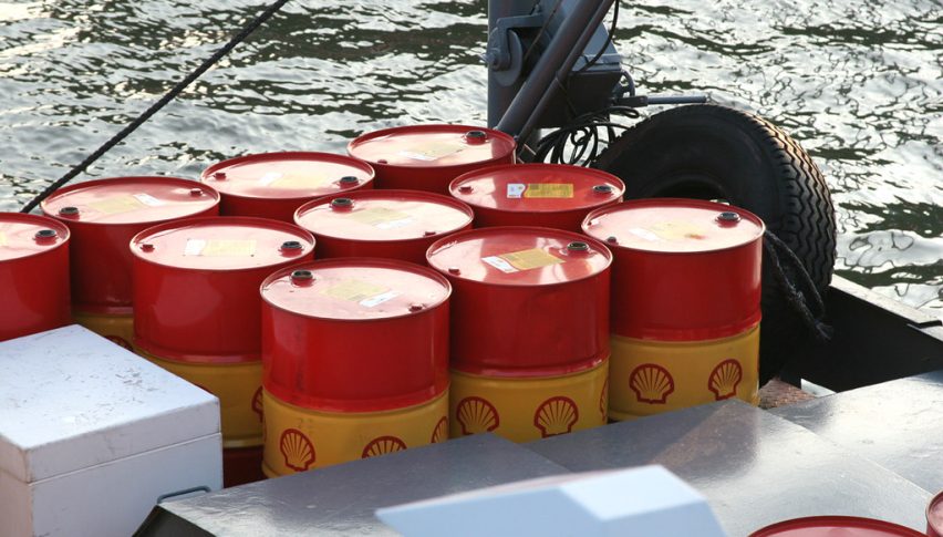 EIA Inventory showed a -2.332 mls barrel draw