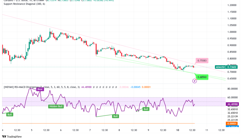 Cardano's Technical Pattern Suggests Potential $2 Rally Despite 9% Daily Loss