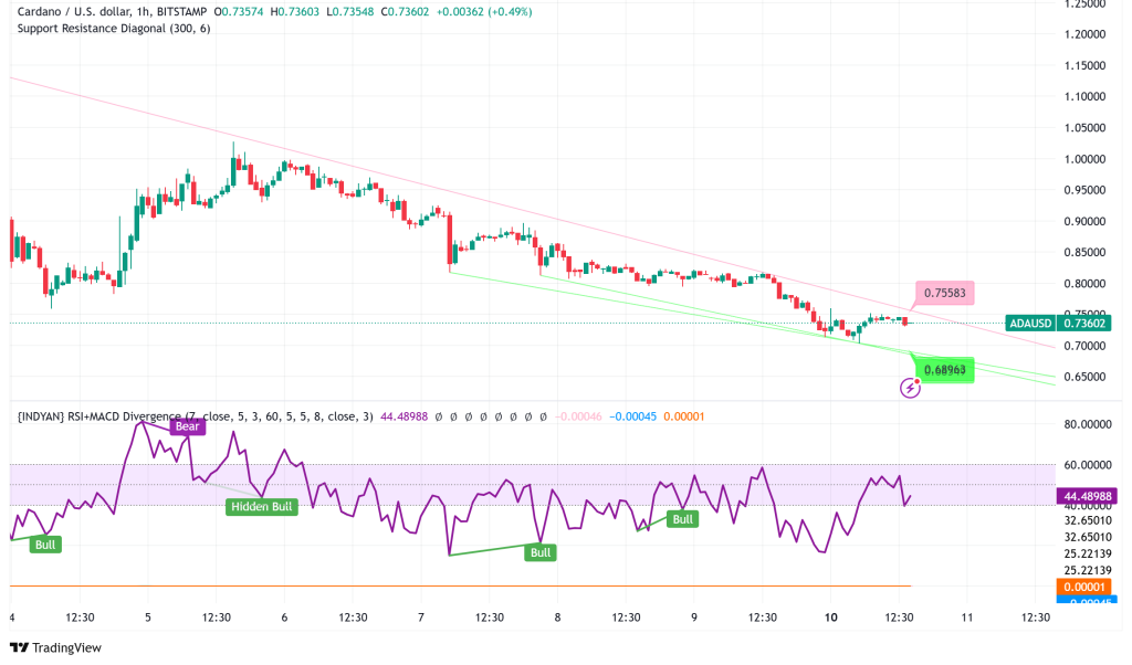 Cardano's Technical Pattern Suggests Potential $2 Rally Despite 9% Daily Loss