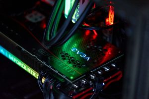 Nvidia is outperforming much of the stock market right now.