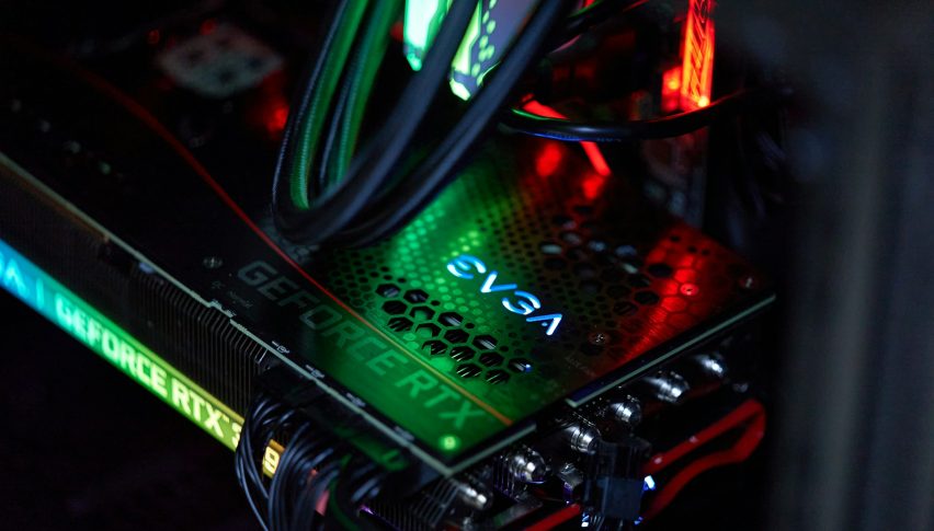 Nvidia is outperforming much of the stock market right now.