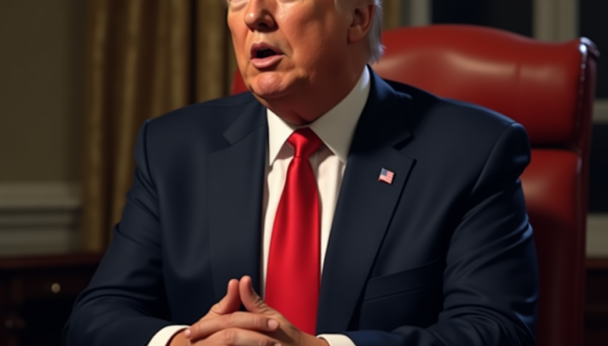 Donald Trump is very positive about where the stock market is headed.