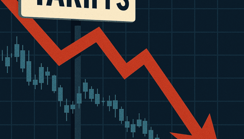 Tariffs from China are impacting the stock market in a brutal way.