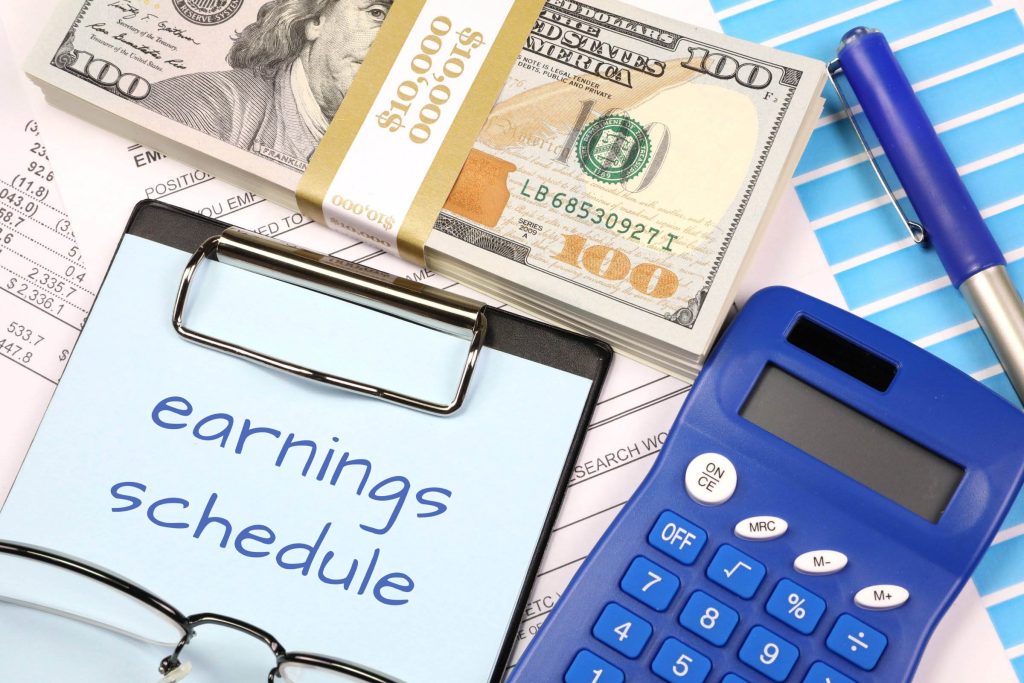 There will be important earnings released all week to trade