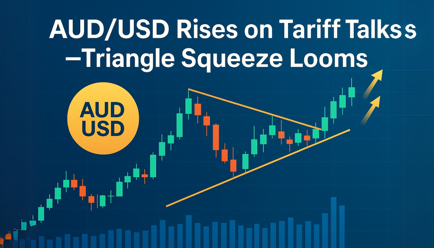 AUD/USD Rises on Tariff Talks—Triangle Squeeze Looms