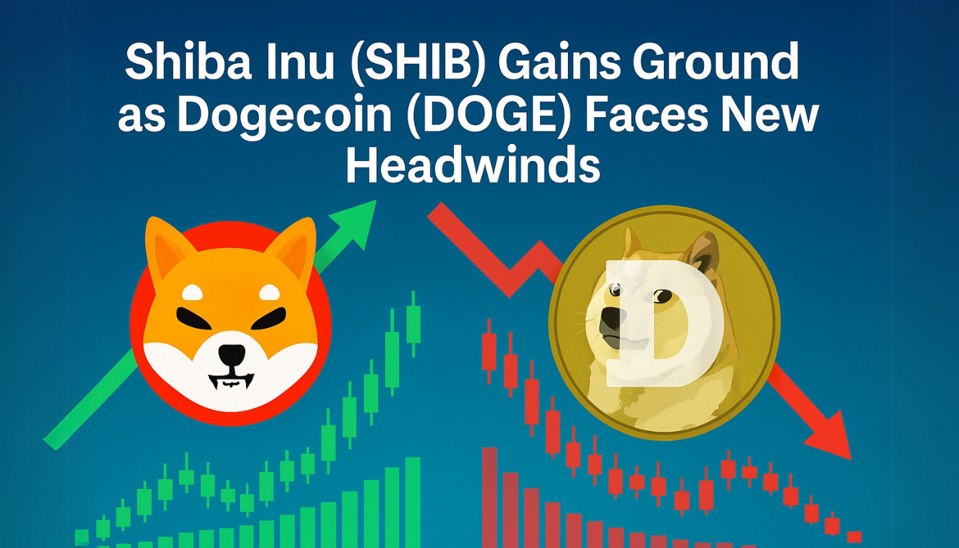 Shiba Inu (SHIB) Gains Ground as Dogecoin (DOGE) Faces New Headwinds