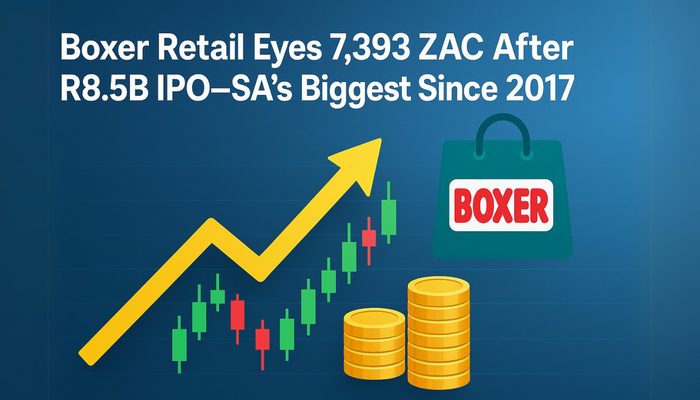 Boxer Retail Eyes 7,393 ZAC After R8.5B IPO—SA’s Biggest Since 2017
