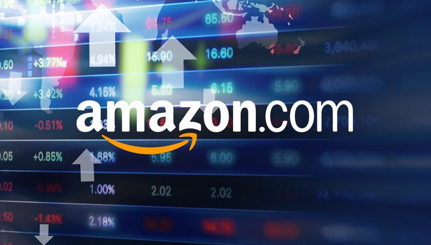 AMZN stock will open more than 3% higher today, boosted by expectations of positive Q1 earnings