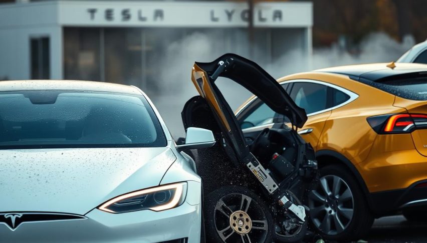 Tesla is in trouble after another poor sales report.