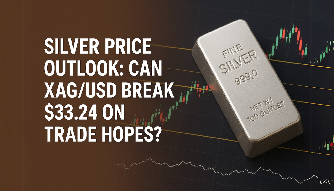 Silver Price Outlook: Can XAG/USD Break $33.24 on Trade Hopes?