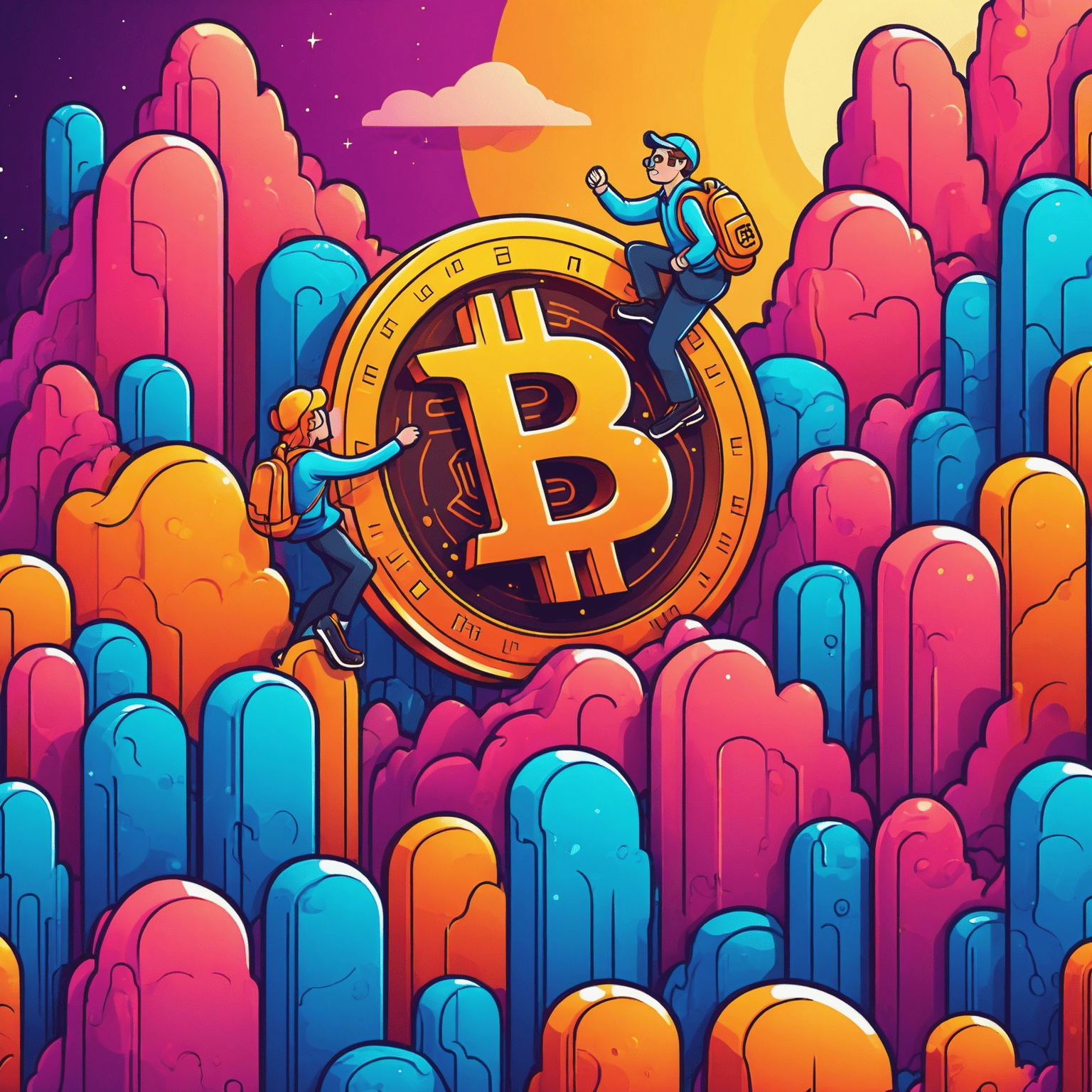 Bitcoin's bullish movement today has investors excited.