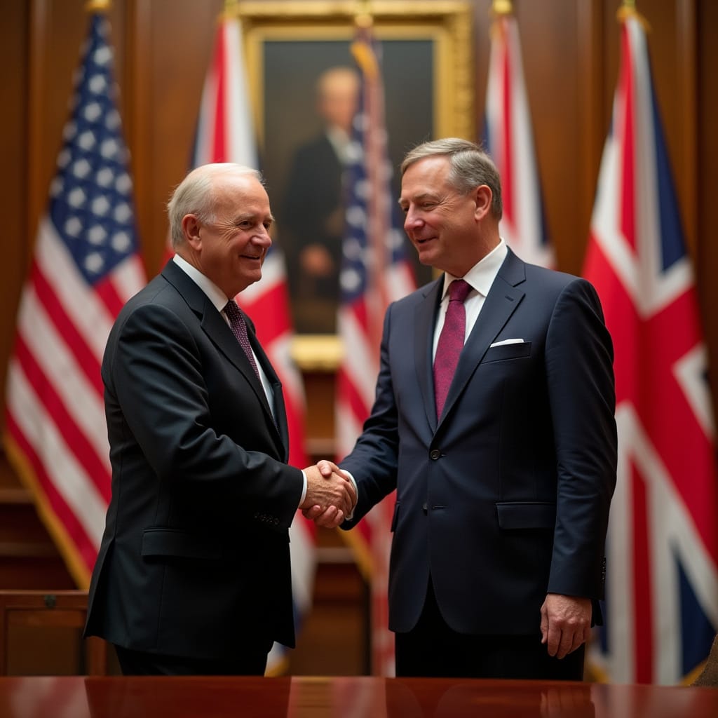 A trade deal is incoming for the United States and the United Kingdom.