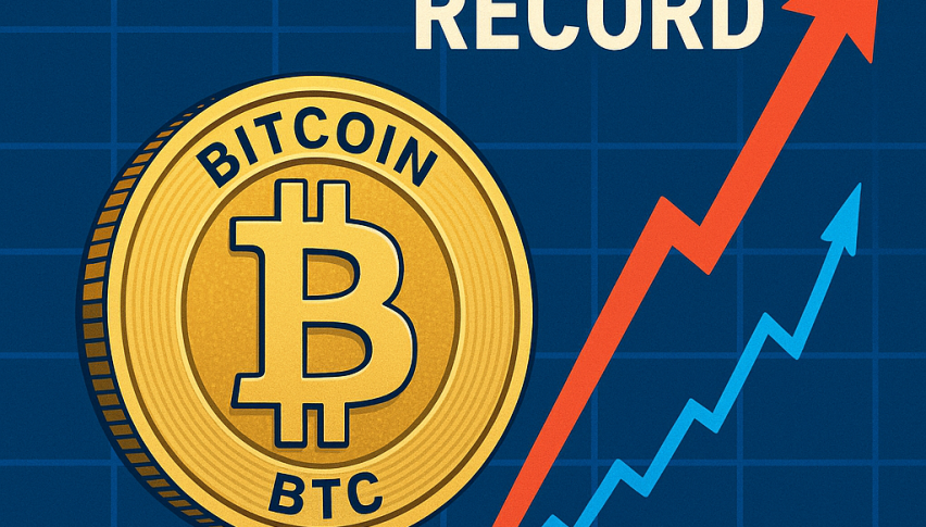 We could see a new record high for Bitcoin soon.