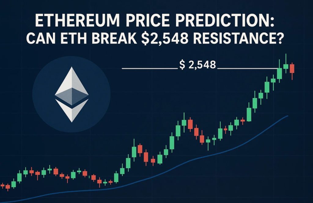 การคาดการณ์ราคา Ethereum: ETH จะสามารถทำลายแนวต้านที่ 2,548 ดอลลาร์ได้หรือไม่?